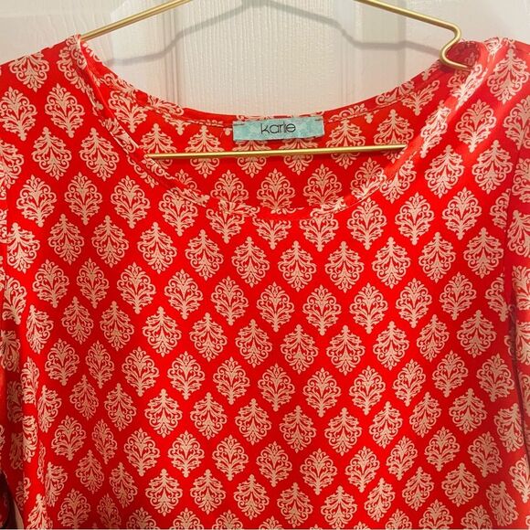 Karlie Bohemian Patterned Blouse - Picture 2 of 8